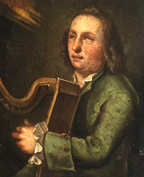 Mohill People of Interest - Turlough O'Carolan, The Blind Harpist
