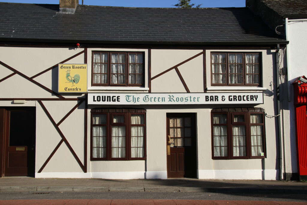 The Green Rooster Pub by Therese Foy